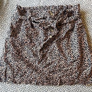 American Eagle cheetah skirt